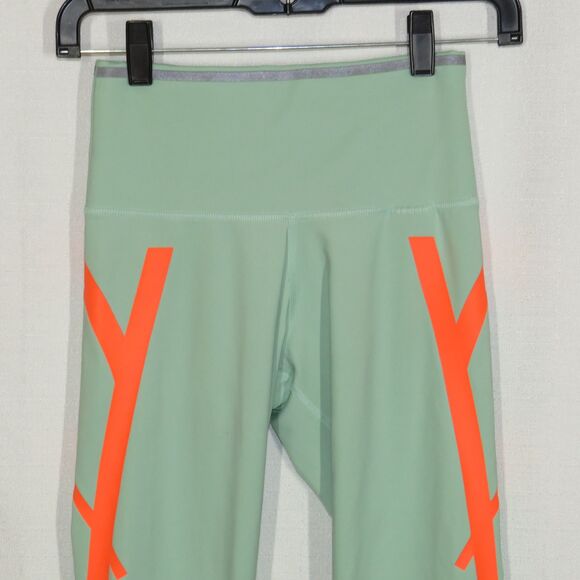 Adidas by Stella McCartney Light Green TruePace High Rise Leggings Size XS - Picture 6 of 13